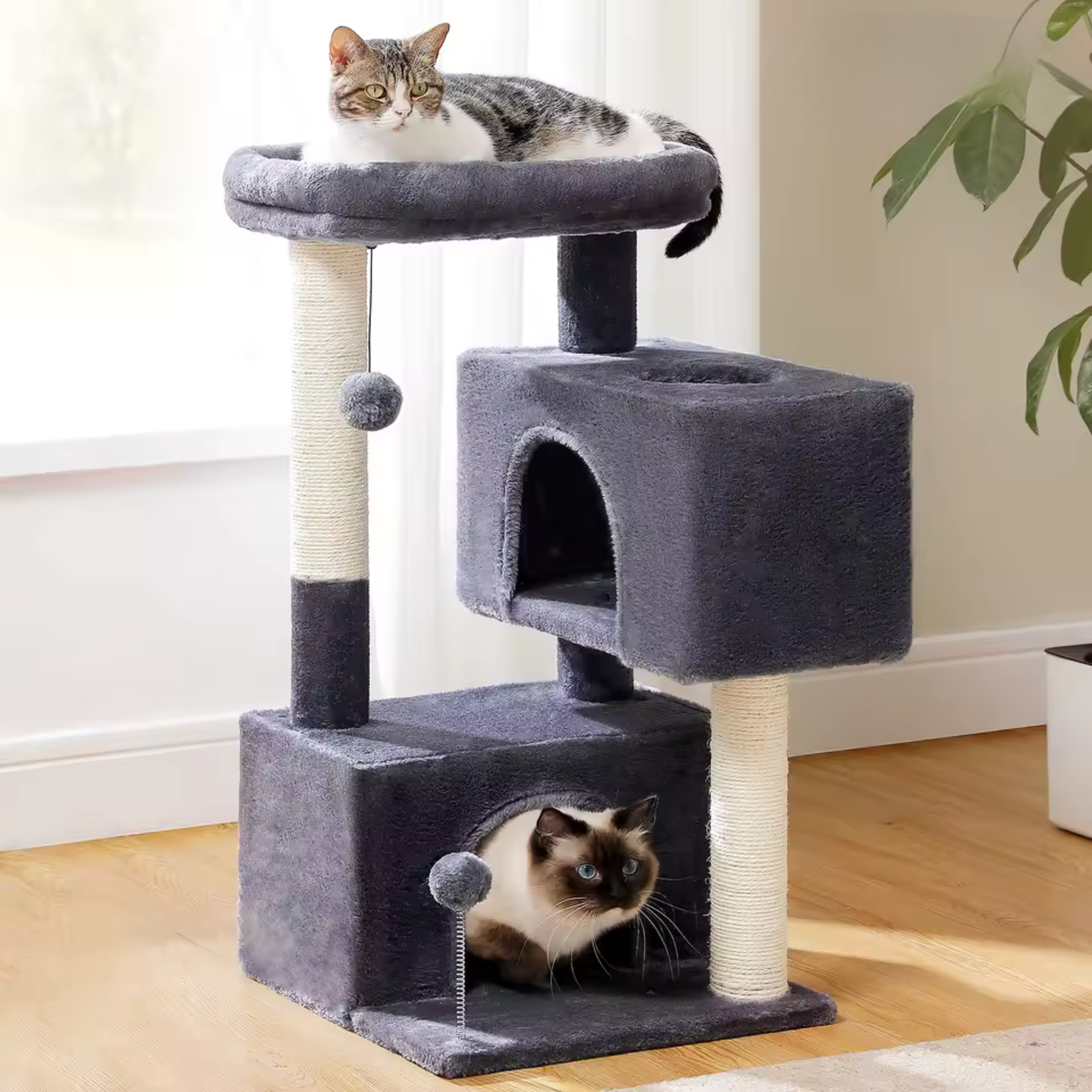 Arbre à Chat Minimaliste