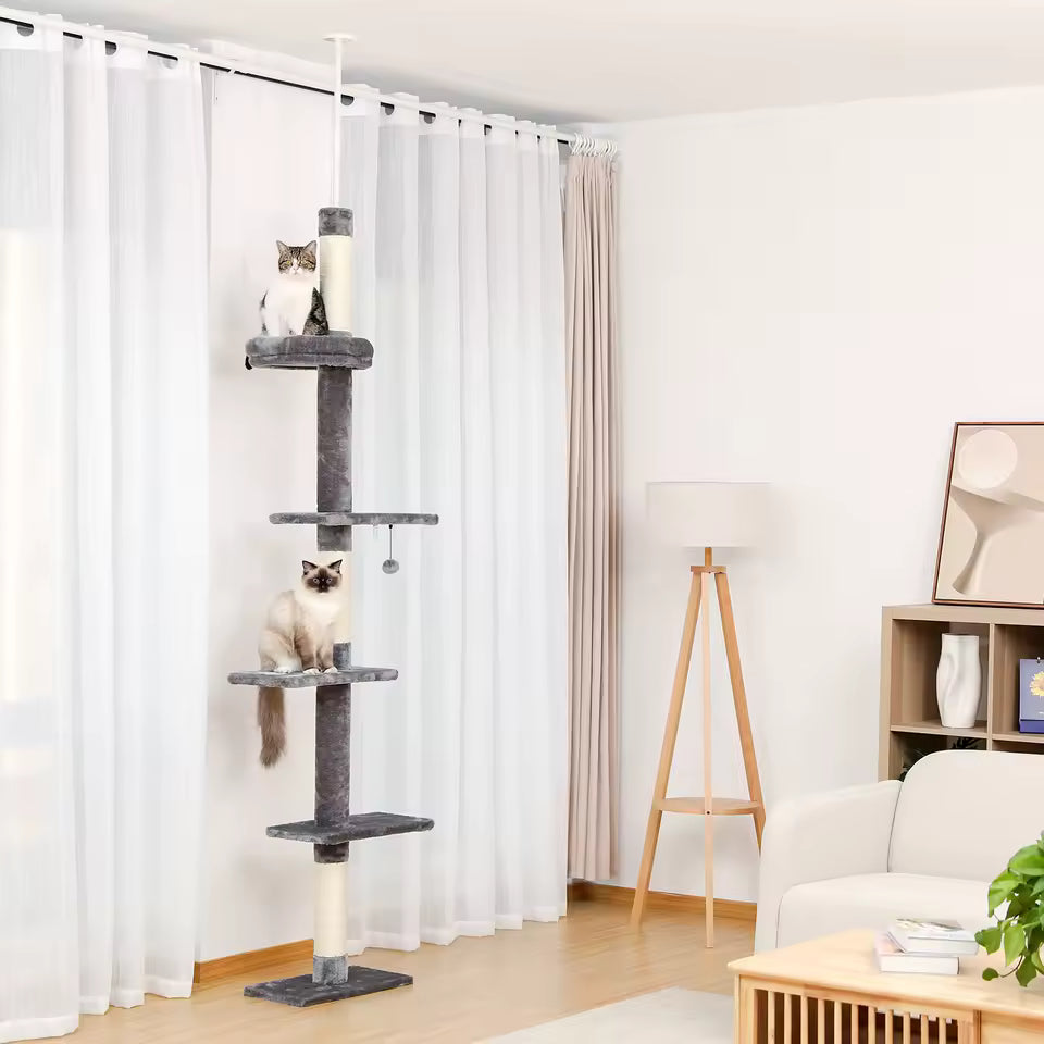 Arbre à Chat Multiniveaux Sol au Plafond