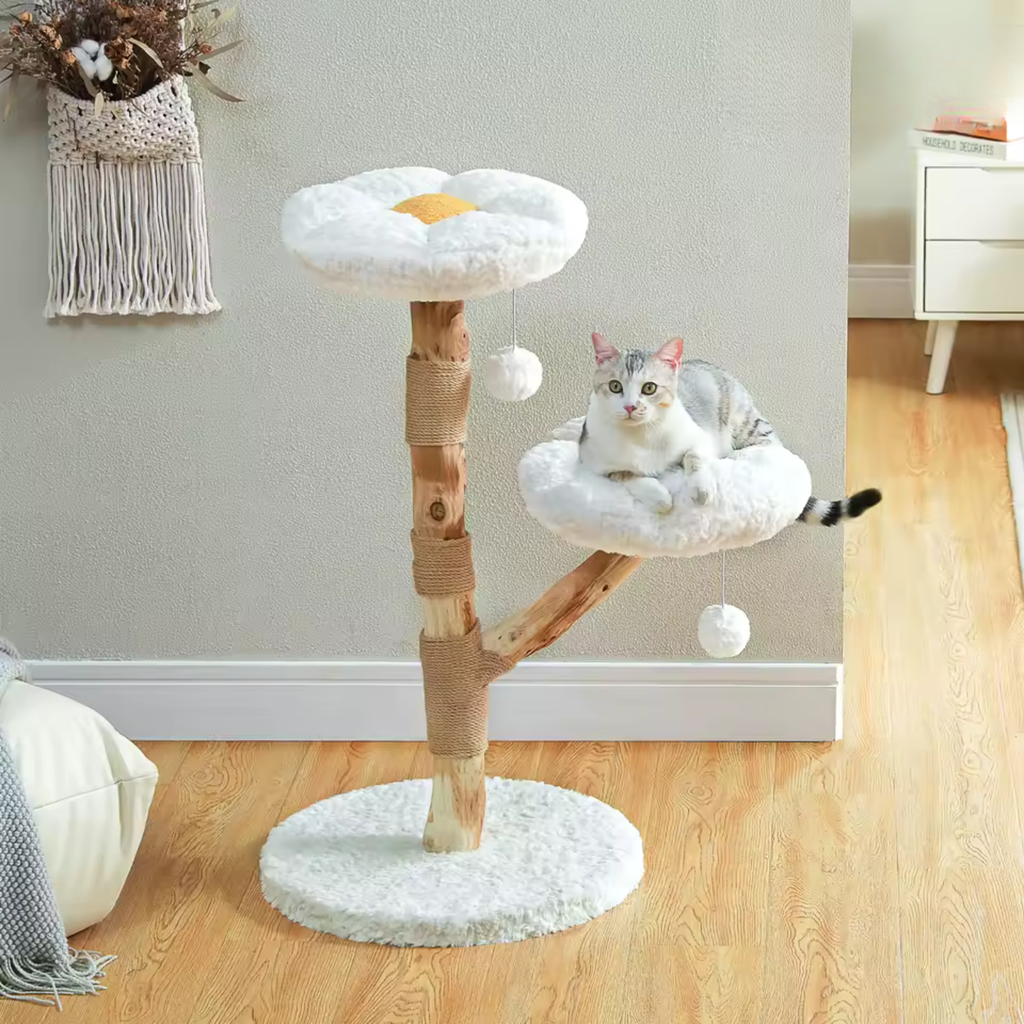 Arbre à Chat Fleur et Bois